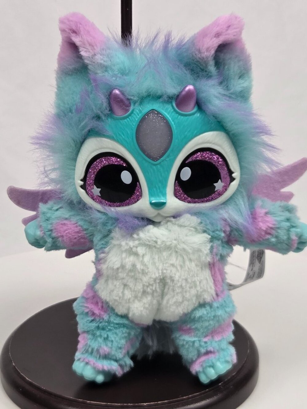 Magic Mixies Magical Misting Interactive Pet Blue Plush Doll Lights